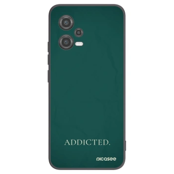 Picasee husă neagră din silicon pentru Xiaomi Poco X5 - Addicted