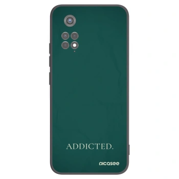 Picasee husă neagră din silicon pentru Xiaomi Redmi Note 11S 5G - Addicted
