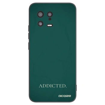 Picasee husă neagră din silicon pentru Xiaomi 13 - Addicted