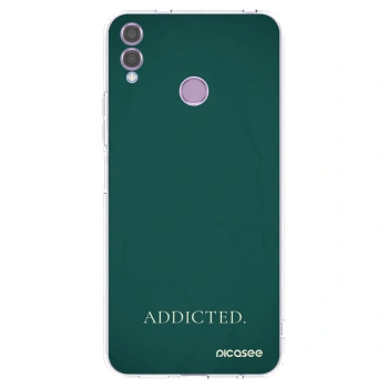 Picasee husă transparentă din silicon pentru Honor 8X - Addicted