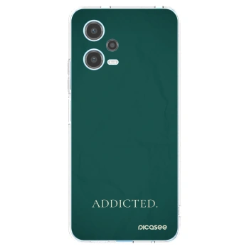 Picasee husă transparentă din silicon pentru Xiaomi Redmi Note 12 5G - Addicted