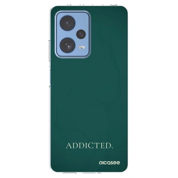 Picasee husă transparentă din silicon pentru Xiaomi Redmi Note 12 Pro 5G - Addicted