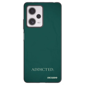 Picasee husă neagră din silicon pentru Xiaomi Redmi Note 12 Pro+ 5G - Addicted