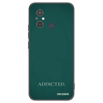 Picasee husă neagră din silicon pentru Xiaomi Redmi 12C - Addicted
