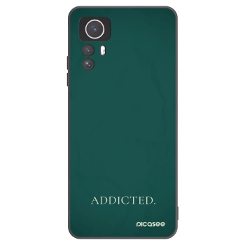 Picasee husă neagră din silicon pentru Xiaomi Redmi Note 12S - Addicted