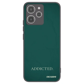 Picasee husă neagră din silicon pentru Xiaomi Redmi 12 4G - Addicted
