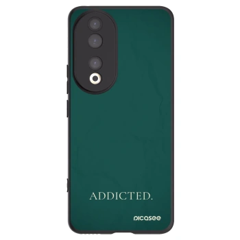 Picasee husă neagră din silicon pentru Honor 90 5G - Addicted