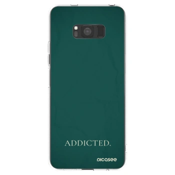 Picasee husă transparentă din silicon pentru Samsung Galaxy S8 G950F - Addicted