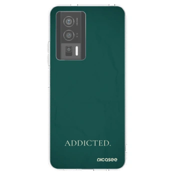 Picasee husă transparentă din silicon pentru Xiaomi Poco F5 Pro 5G - Addicted