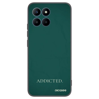 Picasee husă neagră din silicon pentru Honor 70 Lite - Addicted