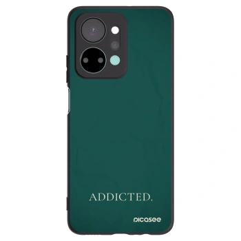 Picasee husă neagră din silicon pentru Honor X7a - Addicted