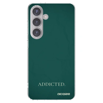 Picasee husă transparentă din silicon pentru Samsung Galaxy S24 S921B 5G - Addicted