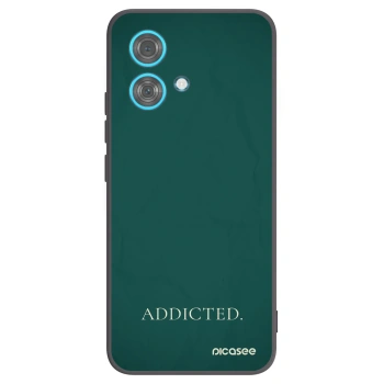 Picasee husă neagră din silicon pentru Motorola Edge 40 Neo - Addicted
