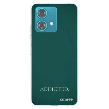 Picasee husă transparentă din silicon pentru Motorola Edge 40 Neo - Addicted