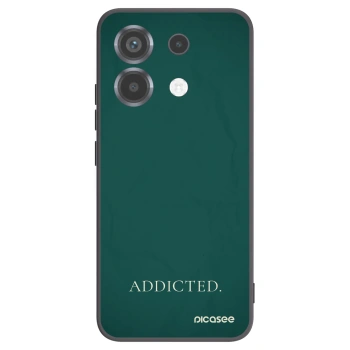 Picasee husă neagră din silicon pentru Xiaomi Poco X6 - Addicted