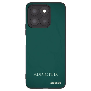 Picasee husă neagră din silicon pentru Honor X8b - Addicted