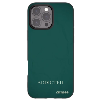Picasee husă neagră din silicon pentru Apple iPhone 16 Pro Max - Addicted