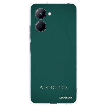 Picasee husă transparentă din silicon pentru Realme C33 (2023) - Addicted
