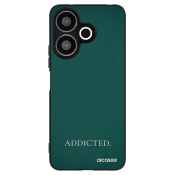 Picasee husă neagră din silicon pentru Xiaomi Redmi 13 4G - Addicted