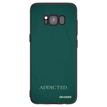 Picasee husă neagră din silicon pentru Samsung Galaxy S8 G950F - Addicted