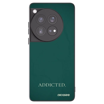 Picasee husă neagră din silicon pentru OnePlus 12 5G - Addicted