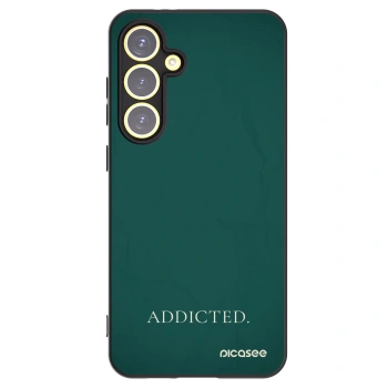 Picasee husă neagră din silicon pentru Samsung Galaxy S24 FE S721B - Addicted
