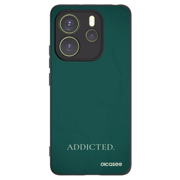 Picasee husă neagră din silicon pentru Xiaomi Redmi Note 14 4G - Addicted