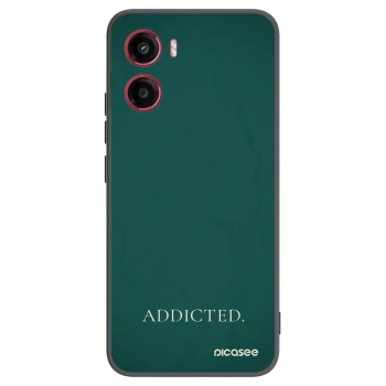 Picasee husă neagră din silicon pentru Motorola Moto G05 - Addicted