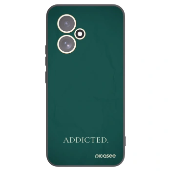 Picasee husă neagră din silicon pentru Honor 400 5G - Addicted