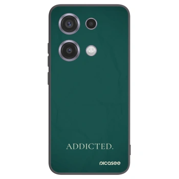 Picasee husă neagră din silicon pentru Xiaomi Redmi Note 14S - Addicted