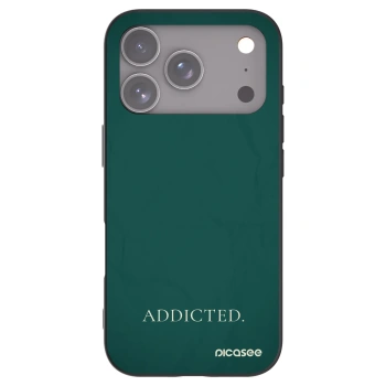 Picasee husă neagră din silicon pentru Apple iPhone 17 Pro - Addicted