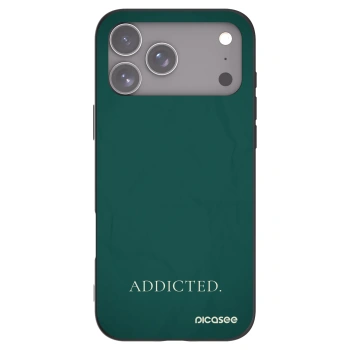 Picasee husă neagră din silicon pentru Apple iPhone 17 Pro Max - Addicted