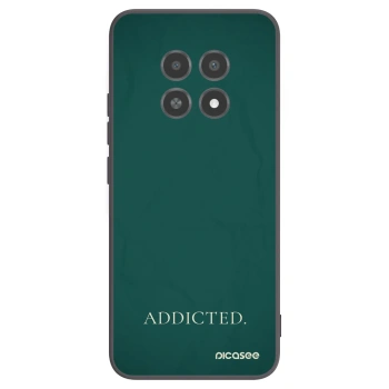 Picasee husă neagră din silicon pentru Realme 12X - Addicted
