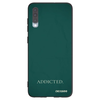 Picasee husă neagră din silicon pentru Samsung Galaxy A70 A705F - Addicted
