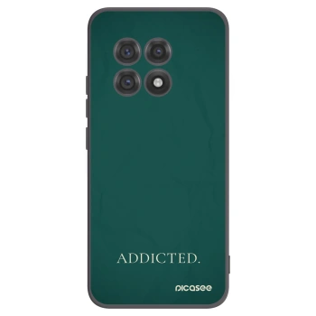 Picasee husă neagră din silicon pentru OnePlus 13R 5G - Addicted