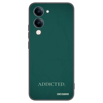 Picasee husă neagră din silicon pentru Vivo Y29s 5G - Addicted