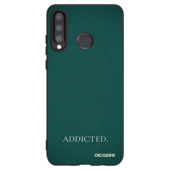 Picasee husă neagră din silicon pentru Huawei P30 Lite - Addicted