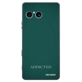 Picasee husă neagră din silicon pentru Sony Xperia 10 VII - Addicted