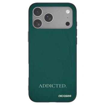 Picasee husă neagră din silicon pentru Apple iPhone 18 Pro Max - Addicted