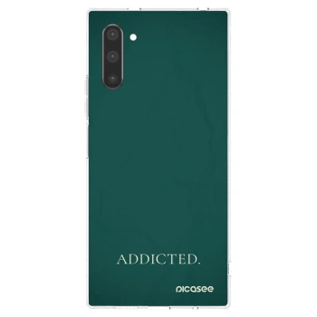 Picasee husă transparentă din silicon pentru Samsung Galaxy Note 10 N970F - Addicted