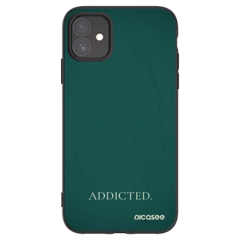 Picasee husă neagră din silicon pentru Apple iPhone 11 - Addicted