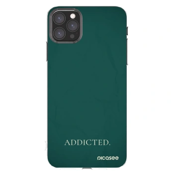 Picasee husă transparentă din silicon pentru Apple iPhone 11 Pro Max - Addicted