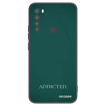 Picasee husă neagră din silicon pentru Xiaomi Redmi Note 8 - Addicted