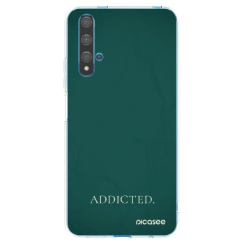 Picasee husă transparentă din silicon pentru Huawei Nova 5T - Addicted