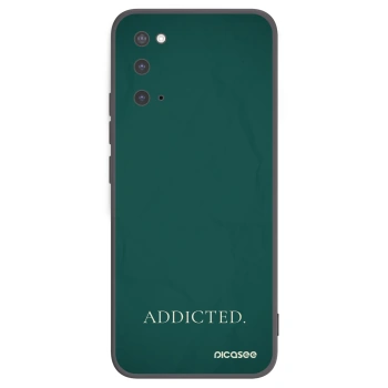 Picasee husă neagră din silicon pentru Samsung Galaxy S20 G980F - Addicted