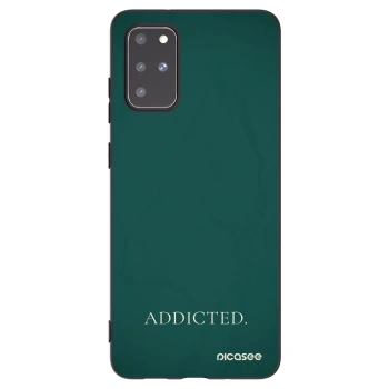 Picasee husă neagră din silicon pentru Samsung Galaxy S20+ G985F - Addicted