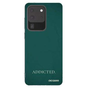 Picasee husă transparentă din silicon pentru Samsung Galaxy S20 Ultra 5G G988F - Addicted