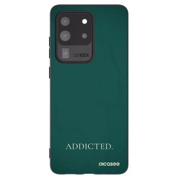 Picasee husă neagră din silicon pentru Samsung Galaxy S20 Ultra 5G G988F - Addicted