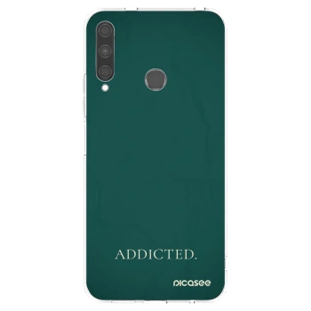 Picasee husă transparentă din silicon pentru Huawei P40 Lite E - Addicted