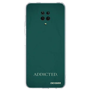 Picasee husă transparentă din silicon pentru Xiaomi Redmi Note 9 Pro - Addicted